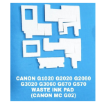 Waste Ink Pad Foam For Canon G1020 G2020 G2060 G3020 G3060 G670 G570 (Canon McG02)