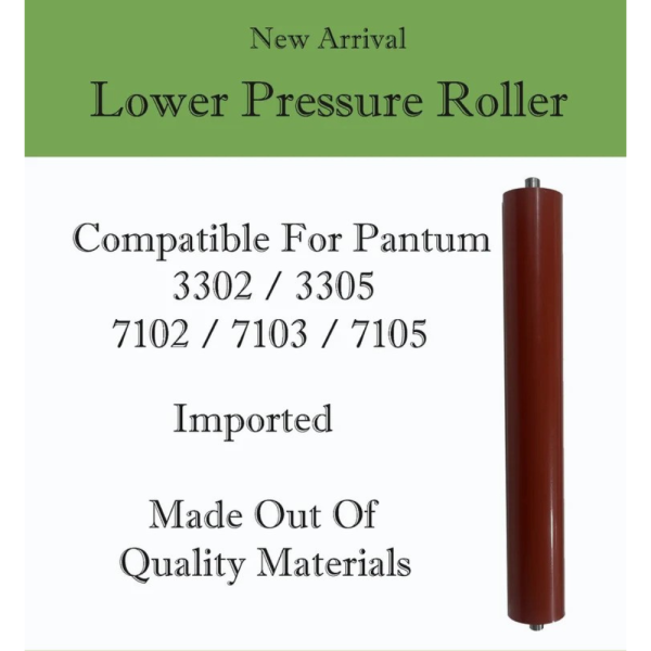 Lower Pressure Roller For Pantum 7102 / 7103 /7105 /3302/3305