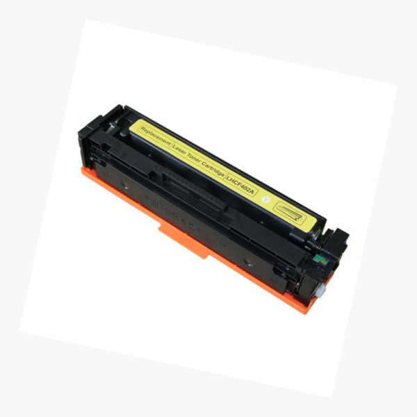 Color Toner Cart. HP201X/201A – FCF402- Yellow with chip