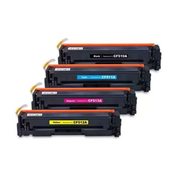 Toner Cartridge 204 A – CF 510A CF 511A CF 512A CF 513 with Chip